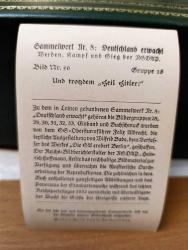 K123--5--ALMANYA NAZİ PROPAGANDA KARTI---  NAZİ SELAMI