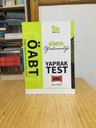 2022 ÖABT Kimya Öğretmenliği Yaprak Test Yargı Yayınları