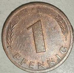 ALMANYA 1981 F   1  PFENNIG