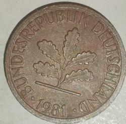 ALMANYA 1981 F   1  PFENNIG