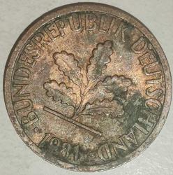 ALMANYA 1981 F   1  PFENNIG