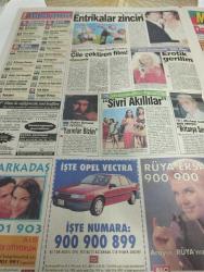 SABAH MELODİ GAZETESİ VE SABAH TELERAMA GAZETESİ KADINLARA ÖZEL - 23 Nisan 1993 -Karikatürler-Walt Disney/Boncuk-Mort Walker-Dick Browne/Bizim Aile-Tom Armstrong/Marvin-Graham Allen-John Dodd/Kral Kedi-Süleyman Turan/Dön Artık-Astroloji-Bülent Kısa-Klinik-Meltem Pusat-Telerama Programı-Sabah Filmleri-Öğlen Filmleri-Akşam Filmleri-Erdoğan Sevgin-renksiz eğlence-gecenin rengi-borsa oyunları-eşeğin inadı-arkadaşım eşek-karakaçan-ömer önder-barış manço-nesrin balkıs-pavyondan saraya-bayan döviz-süper sertifika-ali öztürk-büyük kabare-ajda pekkan-zeki alasya-metin akpınar-kültür bakanı Fikri sağlar-dünya çocukları Barış forumu-devlet resim ve heykel müzesi-erdal yankı-entrikalar zinciri-malkoçoğlu Kara korsan-cüneyt arkın-nebahat çehre-süreyya duru-a**** kahraman-ilyas salman-yarınlar bizim-hakan balamir-satın alınan adam-belgin doruk-göksel arsoy-kurbağalar-hülya koçyiğit-talat bulut-erotik gerilim-alo arkadaş-rüya ersağcı-b vitamini-karanlıkta müzik-yok eden-cezayir hırsızı-dedikodu-ördek