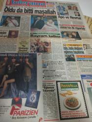 SABAH MELODİ GAZETESİ VE SABAH TELERAMA GAZETESİ KADINLARA ÖZEL GAZETESİ - 22 Mart 1993 -Karikatürler-Walt Disney/Boncuk-Mort Walker-Dick Browne/Bizim Aile-Tom Armstrong/Marvin-Graham Allen-John Dodd/Kral Kedi-Süleyman Turan/Dön Artık-Astroloji-Bülent Kısa-Klinik-Meltem Pusat-Telerama Programı-Sabah Filmleri-Öğlen Filmleri-Akşam Filmleri-Erdoğan Sevgin-oldu da bitti maşallah-zeki alasya-metin akpınar-sema yunak-erdinç akbaş-orhan aydın-ali erdoğan-canan suavi-rengin öz sekman-ersan tığlı-serap gedik-basın kulübü-ortaklar-doğan Can akyürek-çevre bakanı-ismet sezgin-nevruz-güneri gibi oldu-mehmet Ali birand-kadir çelik-objektif-jülide ateş-dünya Türkleri konseyi başkanı-ata erim-erdal inönü-ayna ayna-Ali kırca-tempo-eğlence tıkırında-songül karlı-seher dilovan-sevim tuna-tarkan-alpay-gülden karaböcek-hülya erçel-oya bale dans grubu-orhan gencebay-müjde ar-bir futbol fanatiği-zorlu takip-aşkımla oynama-hale soygazi-hayat cehennemi-kupa finali-geri tepen silah-çingene-son İtalyan bombası
