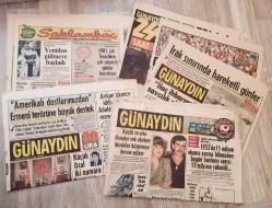 Günaydın Gazeteleri (9 Adet)