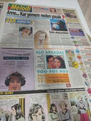 SABAH MELODİ GAZETESİ VE SABAH TELERAMA GAZETESİ KADINLARA ÖZEL GAZETESİ - 27 Şubat 1993 -Karikatürler-Walt Disney/Boncuk-Mort Walker-Dick Browne/Bizim Aile-Tom Armstrong/Marvin-Graham Allen-John Dodd/Kral Kedi-Süleyman Turan/Dön Artık-Astroloji-Bülent Kısa-Klinik-Meltem Pusat-Telerama Programı-Sabah Filmleri-Öğlen Filmleri-Akşam Filmleri-Erdoğan Sevgin-Emel Sayın konseri-gecenin rengi-serpil çakmaklı-fenerbahçe altay-ispanya ligi-coşkun açıkgöz-aziz üstel-nurseli idiz-kenan erçetingöz-gülbahar merdivan-çiğdem tunç-atilla atasoy-bora erdem-alpay-selahattin alpay-mehmet Ali erbil-aynur aydan-hayatı roman-çitlembik-mega fasıl-müzeyyen senar-safiye ayla-afife edipoğlu-sevim tanürek-sevim çağlayan-ümit şener-ilhan şen-şadan adanalı-suna sunay-enver tanış-abdullah yüce-mustafa keser-türkan şoray-necip Fazıl kısakürek-ayşecik cimcime hanım-köpekler-hayaletler şatosu-yastık kavgası-ağlayan kadın-izzet günay-küçük casuslar-orta yaş bunalımı-ismail hazar-Umut taksi-suna yıldızoğlu-osman cavcı