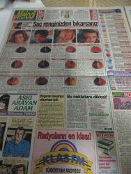 SABAH MELODİ TÜRKİYE'NİN TEK KADIN GAZETESİ- 30 Kasım 1993 -melodi puf noktası-aşkı arayan adam-Yazan çizen Süleyman Turan-melodi vitrin-astroloji-bülent kısa-melodi roman-aşk fırtınası-klinik-yöneten Meltem Pusat-ikili ilişkiler-Boncuk/Walt Disney-Marvin /Tom Armstrong-Kral Kedi/Graham Allen -john Dodd-Bizim Aile/Mort Walker -dick Browne- farklı tokalar-kadınlara erkeksi çizgiler-sibel tan-tülay arda-alerjinin yeni yüzü-astım-şampiyon adaylarına dikkat-seks baş ağrısı yapabilir-saç renginizden bıkarsanız-hızlı tramvay merter'de-sözene uluslararası ödül-nurettin sözen-radyoların en klası ve çizgi İstanbul büyükşehir belediye başkanı-otogar-aksaray-merter-mimarlar-çağdaş kentleşme-inönü tüneli-raylı sistem-sosyal destek-yoksullara yardım-uyku sırasındaki nefes duraklamaları-özel masörünüz-dengenin sırrı-beyaz perde-filmciler hepimizi delirtecek-kızılderili-sezen aksu-deniz çelik-ebru gündeş-ali öztürk-whitney Houston