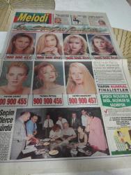 MELODİ GÜNLÜK HAYATIN SESİ GAZETESİ - 7 Eylül 1992 -melodi puf noktası-aşkı arayan adam-Yazan çizen Süleyman Turan-melodi vitrin-astroloji-bülent kısa-melodi roman-aşk fırtınası-klinik-yöneten Meltem Pusat-ikili ilişkiler-Boncuk/Walt Disney-Marvin /Tom Armstrong-Kral Kedi/Graham Allen -john Dodd-Bizim Aile/Mort Walker -dick Browne- işte sarışın finalistler-nurdan düzgören-serap aykaç-nükhet akyüz-funda erdem-fatoş çamlı-tuğba öztaş-nehir bozkurt-seçim saatlerce sürdü-sezen aksu-tarık akan-hıncal uluç-harun kolçak-neşe erberk-mete gürsel-teoman Orhan vural-kenan erçetingöz-bebeğiniz ilgi bekliyor-müşerref akay-görgü kuralları-çarkıfelek-büyümeyen çocuk-garip olaylar-bulmaca-sürekli panik hali-ilker sarıer-istanbul yazıları-türkiyeyi tanıtan dergi-çiçek gibi kokun-melodika keyfi-türk kalp vakfı