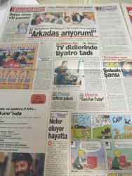 SABAH MELODİ GAZETESİ VE SABAH TELERAMA GAZETESİ KADINLARA ÖZEL GAZETESİ - 16 Mayıs 1994 -Karikatürler-Walt Disney/Boncuk-Mort Walker-Dick Browne/Bizim Aile-Tom Armstrong/Marvin-Graham Allen-John Dodd/Kral Kedi-Süleyman Turan/Dön Artık-Astroloji-Bülent Kısa-Klinik-Meltem Pusat-Telerama Programı-Sabah Filmleri-Öğlen Filmleri-Akşam Filmleri-Erdoğan Sevgin- şampiyonun öyküsü-savaşa ait-a takımı-tarabya'daki şeytan üçgeni-nurhan damcıoğlu-mahallenin muhtarları-rezalet-objektif-inönü stadı-danimarka-kadir çelik-nedim saban-arkadaş arıyorum-gülşen abi-yalan rüzgarı-doğum günü partisi-istikrar paketi-opera-marketim-bingo-hediyelik baton çikolata-bulaşık makinesi deterjanı-yaz helvası-yumurtalık kanserine dikkat kısa çizgiyi lens kampanyası-kadının en büyük sorunu-çekmece açılmazsa-pratik stiller-tek başına bir kadın-evlilik delisi-sonsuz yumruk-sevemez kimse seni-kartal tibet-hülya koçyiğit-fotoğraflar-kan kardeşler-serdar gökhan-necla nazır-gün başlıyor-spor haberleri