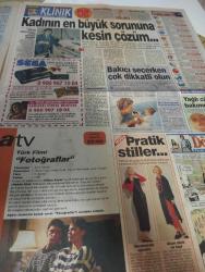 SABAH MELODİ GAZETESİ VE SABAH TELERAMA GAZETESİ KADINLARA ÖZEL GAZETESİ - 16 Mayıs 1994 -Karikatürler-Walt Disney/Boncuk-Mort Walker-Dick Browne/Bizim Aile-Tom Armstrong/Marvin-Graham Allen-John Dodd/Kral Kedi-Süleyman Turan/Dön Artık-Astroloji-Bülent Kısa-Klinik-Meltem Pusat-Telerama Programı-Sabah Filmleri-Öğlen Filmleri-Akşam Filmleri-Erdoğan Sevgin- şampiyonun öyküsü-savaşa ait-a takımı-tarabya'daki şeytan üçgeni-nurhan damcıoğlu-mahallenin muhtarları-rezalet-objektif-inönü stadı-danimarka-kadir çelik-nedim saban-arkadaş arıyorum-gülşen abi-yalan rüzgarı-doğum günü partisi-istikrar paketi-opera-marketim-bingo-hediyelik baton çikolata-bulaşık makinesi deterjanı-yaz helvası-yumurtalık kanserine dikkat kısa çizgiyi lens kampanyası-kadının en büyük sorunu-çekmece açılmazsa-pratik stiller-tek başına bir kadın-evlilik delisi-sonsuz yumruk-sevemez kimse seni-kartal tibet-hülya koçyiğit-fotoğraflar-kan kardeşler-serdar gökhan-necla nazır-gün başlıyor-spor haberleri