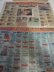SABAH MELODİ GAZETESİ VE SABAH TELERAMA GAZETESİ KADINLARA ÖZEL GAZETESİ - 16 Mayıs 1994 -Karikatürler-Walt Disney/Boncuk-Mort Walker-Dick Browne/Bizim Aile-Tom Armstrong/Marvin-Graham Allen-John Dodd/Kral Kedi-Süleyman Turan/Dön Artık-Astroloji-Bülent Kısa-Klinik-Meltem Pusat-Telerama Programı-Sabah Filmleri-Öğlen Filmleri-Akşam Filmleri-Erdoğan Sevgin- şampiyonun öyküsü-savaşa ait-a takımı-tarabya'daki şeytan üçgeni-nurhan damcıoğlu-mahallenin muhtarları-rezalet-objektif-inönü stadı-danimarka-kadir çelik-nedim saban-arkadaş arıyorum-gülşen abi-yalan rüzgarı-doğum günü partisi-istikrar paketi-opera-marketim-bingo-hediyelik baton çikolata-bulaşık makinesi deterjanı-yaz helvası-yumurtalık kanserine dikkat kısa çizgiyi lens kampanyası-kadının en büyük sorunu-çekmece açılmazsa-pratik stiller-tek başına bir kadın-evlilik delisi-sonsuz yumruk-sevemez kimse seni-kartal tibet-hülya koçyiğit-fotoğraflar-kan kardeşler-serdar gökhan-necla nazır-gün başlıyor-spor haberleri