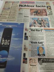 SABAH MELODİ GAZETESİ VE SABAH TELERAMA GAZETESİ KADINLARA ÖZEL GAZETESİ - 29 Mart 1993 -Karikatürler-Walt Disney/Boncuk-Mort Walker-Dick Browne/Bizim Aile-Tom Armstrong/Marvin-Graham Allen-John Dodd/Kral Kedi-Süleyman Turan/Dön Artık-Astroloji-Bülent Kısa-Klinik-Meltem Pusat-Telerama Programı-Sabah Filmleri-Öğlen Filmleri-Akşam Filmleri-Erdoğan Sevgin- Emma thompson-susan sarandon-michelle pfeiffer-iyi sendromu-özel ödül-32 gün-mehmet Ali birand-pazartesi kahkahaları-arkası yarın-ferhunde hanım-geçişleri bakanı İsmet sezgin-nükleer facia-utanıyorum-ferdi tayfur-nilgün akçaoğlu-bu ikiliye dikkat kısa çizgim Banu alkan-serpil çakmaklı-milyonerin kızı-türker inanoğlu-tamer yiğit-leyla tunca-zafer meydana-hesap günü-serdar gökhan-filistin kampları-burası amerika-hadi kırca-mithat bereket-kaddafi-sınav maratonu-eski mektuplar-mahallenin muhtarları-susam sokağı