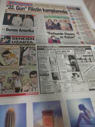 SABAH MELODİ GAZETESİ VE SABAH TELERAMA GAZETESİ KADINLARA ÖZEL GAZETESİ - 29 Mart 1993 -Karikatürler-Walt Disney/Boncuk-Mort Walker-Dick Browne/Bizim Aile-Tom Armstrong/Marvin-Graham Allen-John Dodd/Kral Kedi-Süleyman Turan/Dön Artık-Astroloji-Bülent Kısa-Klinik-Meltem Pusat-Telerama Programı-Sabah Filmleri-Öğlen Filmleri-Akşam Filmleri-Erdoğan Sevgin- Emma thompson-susan sarandon-michelle pfeiffer-iyi sendromu-özel ödül-32 gün-mehmet Ali birand-pazartesi kahkahaları-arkası yarın-ferhunde hanım-geçişleri bakanı İsmet sezgin-nükleer facia-utanıyorum-ferdi tayfur-nilgün akçaoğlu-bu ikiliye dikkat kısa çizgim Banu alkan-serpil çakmaklı-milyonerin kızı-türker inanoğlu-tamer yiğit-leyla tunca-zafer meydana-hesap günü-serdar gökhan-filistin kampları-burası amerika-hadi kırca-mithat bereket-kaddafi-sınav maratonu-eski mektuplar-mahallenin muhtarları-susam sokağı