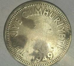 TÜRKİYE  1949   25 KURUŞ