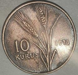 TÜRKİYE  1963  10  KURUŞ