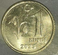 TÜRKİYE 2023  1 KURUŞ