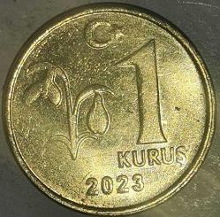 TÜRKİYE 2023  1 KURUŞ