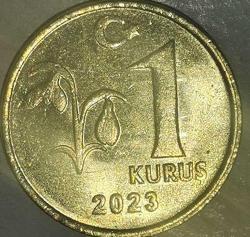 TÜRKİYE 2023  1 KURUŞ
