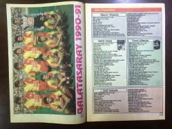 FOTOSPOR GAZETESİNİN DERGİ EKİ, 1990'LAR - FUTBOLCULAR ALBÜMÜ-3 - UĞUR TÜTÜNEKER, MÜLLER - ROTARIU, GALATASARAY 1990-91 TAKIM KADROSU - CÜNEYT TANMAN - ERDAL KESER - YUSUF ALTINTAŞ - NEZİHİ BALOĞLU - TAYFUN HUT - TALAT ALPTEKİN - PREKAZİ - TANJU ÇOLAK - TUGAY KERİMOĞLU - GAZİANTEP 1990-91 TAKIM KADROSU - GENÇLERBİRLİĞİ 1990-91 TAKIM KADROSU - KARŞIYAKA 1990-91 TAKIM KADROSU - SARIYER 1990-91 TAKIM KADROSU - DİADORA KRAMPON REKLAMI - KOZMEPAR KOZMETİK REKLAMI - 32 SAYFA TAM TAKIM SPOR DERGİSİ