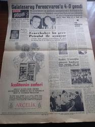 Ulus Gazetesi - 12 Eylül 1963 - Sovyet Kaptan İnsberg'in Teessüre Şayan Durumu Yazan Cihad Baban Köşe Yazısı - 2 no.lu Sıkıyönetim Mahkemesi Karar Verdi - 75 Sanık 4 Sene 2 Ay 91 Sanık 3 Ay Hapse Mahkum Edildiler Ve 1293 Harbokulu Öğrencisi Beraat Etti - Türkiye Bugün Ortak Pazar'a Üye Oluyor -  Türkiye İle Avrupa Ekonomik Topluluğu Arasında Ortaklık Yaratan Andlaşmanın Metni - Atatürk'e Küfreden Yobazın Elini Öpen Adalet Partililer Telin Ediliyor - Amerika'dan 315 Milyon Liralık Yeni Bir Kredi Alıyoruz - Vadideki Zambak Yazan Honore De Balzac - Almanya'da Türk İşçileri Yazan Seyfettin Turhan Yazı Dizisi - Bazı Uçaklara Televizyon Konacak - Sahne Yazan Metin And - Baykara Çizgi Roman - Doktor Fu Mançu Çizgi Roman - 1941 Alman Rus Harbi Ölüme Doğru Kristall'den Özetleyerek H. Niksarlı Yazı Dizisi - Bir Orta Oyunu İstanbul Satıldı Yazan Reşat Ekrem Koçu - Burç Falınız - Artık Parmak Kaldırmak Yok Meclisin Yeni Oylama Sistemi Yazan Nurettin Tekindor - Galatasaray Ferencvaros'u 4 0 Yendi -