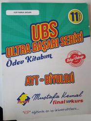 UBS(Ultra Başarı Serisi) 11. Sınıf Ayt Biyoloji Ödev Kitabım
