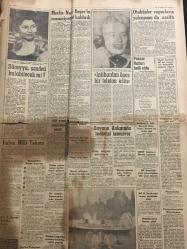 YENİ SABAH GAZETESİ 13 ŞUBAT 1962 YIL :24  SAYI :8225--Meclis Nuri Beşer in masuniyetini kaldırdı --147 ler şartlı dönecek ---İkinci bir turist kaçırılıp soyuldu --Paralı Orta ve liseler komisyon gündemine  alındı --Maarif Şurası Genel Kurulu Toplanıyor --Otobüsler vapurların yolcusunu da azalttı --Bayar ın Ankara da tedavisi isteniyor ---Gagarine geçiş izni verildi ---İngiltere de fırtına kamyonları devirdi ---Bir Senatörün Beyanları :Siyavuşgil --Kuduzla mücadeleye  vatandaş mani oluyor ---Radyo Programları ---Açlık içindeki bolluk :Amerika --Rusya zirve konferansı  teklif etti ---İsrail parasının kıymeti düştü ---Meclis Nuri Beşer in masuniyetini  kaldırdı --Pancar fiyatları belli oldu --Pier Angeli evleniyor --İtalya Milli Takım Fenerbahçe ile Antrenman Maçı Yapacak ---Güreşçilerin Rusya Hazırlığı Başlıyor ---Doğu Kupasında Yarın :Fenerbahçe - Galatasaray ---G.Milli Takım Tenkid Ediliyor ---Ordu takımı bugün Fas gidiyor --İnönü hakaret davası açtı ---Bolu bir cami daha yandı ---