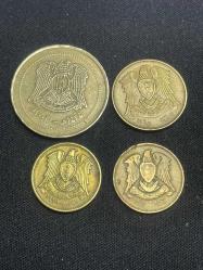 1960 İLE 2003 YILLARI ARASI SURİYE PARA KOLEKSİYONU 10 ADET