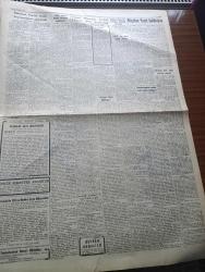 Cumhuriyet Gazetesi - 19 Ekim 1957 - Bir Savaşçı Yazan Nadir Nadi Köşe Yazısı - Adnan Menderes Dün İsmet İnönü'ye  Ağır Bir İthamda Bulundu - Üstad Hüseyin Cahit Yalçın'ı Dün Kaybettik Fotoğraf  - Hürriyet Partisi Seçim Beyannamesi Açıklandı - Türk Uçakları Suriye Üzerinde Uçmamıştır - Cumhurbaşkanı Neden Seçim Nutku Söylüyor - Cumhuriyetçi Millet Partisi'nin Dünkü Büyük Mitingi - Maliye Bakanı Bir Gram Altın Dahi Satılmamıştır - - 20 Liraya Bir Yahudi Nakleden M. Kenan Kan Yazı Dizisi - İblisin Kızı Yazan Guy Des Cars Yazı Dizisi - Abdurrahman Gazi Garnizonunun Temeli Dün Atıldı - Kıbrıs'ta Bombalar Patlamaya Başladı - Burhan Felek Köşe Yazısı - Ankara'da Asya Gribi Şiddetlendi - Asya Gribine Yakalanan Hürriyet Partisi Liderleri - Dünkü İlk Antremanda Yalçın Granit Milli Takımdan Affını İstedi - Ankara Kapalı Spor Sarayı Açılıyor - Seçim Nutuklarını Dinleyen Şapkalar Muzaffer Celasun Bildiriyor - Hüseyin Cahit Yalçın'ın Ölümü Ve İsmet İnönü - 27 Yılda Bir Çivi Çakılmadığı İddiası