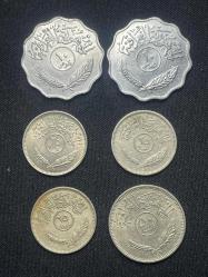 1959  İLE 1981 YILLARI ARASI IRAQ-IRAK 17 ADET KOLEKSİYON PARALAR