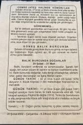 20 ŞUBAT 2002 - TAKVİM YAPRAĞI - DOĞUM GÜNÜ HEDİYESİ - BÜYÜK SAATLİ MAARİF TAKVİMİ - BAHRİ DEDE - CEMRE - GÖREMEMİŞ ADLI KISA YAZI - GÜNEŞ BALIK BURCUNDA - BALIK BURCUNDA DOĞANLAR -  BOĞAZ KÖPRÜSÜ'NÜN TEMELİ ATILDI - SAMİ GÜNER'İN VEFATI