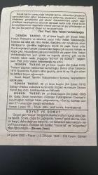 24 ŞUBAT 2002 - TAKVİM YAPRAĞI - DOĞUM GÜNÜ HEDİYESİ - BÜYÜK SAATLİ MAARİF TAKVİMİ - BERTHA DE SUTTER - PROF. HIFZI VELDET VELİDEDEOĞLU'NUN VEFATI - TRABZON'UN KURTULUŞU - OSMAN HAMDİ BEY'İN VEFATI -  TOPKAPI FUKARAPERVER CEMİYETİ'NİN KURULUŞU - SOYUT VE SOMUT ADLI KISA YAZI