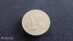 2001 QUARTER DOLLAR - NEW YORK- USA