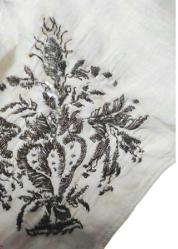 Tel kırma,  El İşleme Altın Sırma 50 x 50 cm.