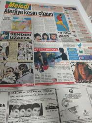 SABAH MELODİ GAZETESİ VE SABAH TELERAMA GAZETESİ KADINLARA ÖZEL GAZETESİ - 23 Haziran 1993 -Karikatürler-Walt Disney/Boncuk-Mort Walker-Dick Browne/Bizim Aile-Tom Armstrong/Marvin-Graham Allen-John Dodd/Kral Kedi-Süleyman Turan/Dön Artık-Astroloji-Bülent Kısa-Klinik-Meltem Pusat-Telerama Programı-Sabah Filmleri-Öğlen Filmleri-Akşam Filmleri-Erdoğan Sevgin-ulaştırma bakanı Yaşar topçu-enerji bakanı Ersin faralyalı-çevre bakanı doğancan akyürek-maliye bakanı Sümer oral-milli eğitim bakanı Köksal toptan-gümüş çerçeve-ruhat mengi-özel harekat timi-istanbul klasis hotel-mankenler yarışıyor-deniz pulaş-Esin moralıoğlu-begüm özbek-sibel tan-rasim öztekin-rüstem batu-hülya avşar-güven sazak-ibrahim tatlıses-fenerbahçe-sıcağı sıcağına-pakistan-ferdi tayfur-intikam vadisi-alerjiye kesin çözüm-birleşen yollar-türkan şoray-izzet günay-intikam-macera yolu-davetsiz misafir-aşk hikayesi-salih güney-nuri Sesigüzel