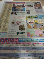 SABAH MELODİ GAZETESİ VE SABAH TELERAMA GAZETESİ KADINLARA ÖZEL GAZETESİ - 23 Haziran 1993 -Karikatürler-Walt Disney/Boncuk-Mort Walker-Dick Browne/Bizim Aile-Tom Armstrong/Marvin-Graham Allen-John Dodd/Kral Kedi-Süleyman Turan/Dön Artık-Astroloji-Bülent Kısa-Klinik-Meltem Pusat-Telerama Programı-Sabah Filmleri-Öğlen Filmleri-Akşam Filmleri-Erdoğan Sevgin-ulaştırma bakanı Yaşar topçu-enerji bakanı Ersin faralyalı-çevre bakanı doğancan akyürek-maliye bakanı Sümer oral-milli eğitim bakanı Köksal toptan-gümüş çerçeve-ruhat mengi-özel harekat timi-istanbul klasis hotel-mankenler yarışıyor-deniz pulaş-Esin moralıoğlu-begüm özbek-sibel tan-rasim öztekin-rüstem batu-hülya avşar-güven sazak-ibrahim tatlıses-fenerbahçe-sıcağı sıcağına-pakistan-ferdi tayfur-intikam vadisi-alerjiye kesin çözüm-birleşen yollar-türkan şoray-izzet günay-intikam-macera yolu-davetsiz misafir-aşk hikayesi-salih güney-nuri Sesigüzel
