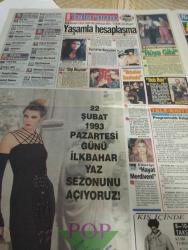 SABAH MELODİ GAZETESİ VE SABAH TELERAMA GAZETESİ KADINLARA ÖZEL GAZETESİ - 21 Şubat 1993 -Karikatürler-Walt Disney/Boncuk-Mort Walker-Dick Browne/Bizim Aile-Tom Armstrong/Marvin-Graham Allen-John Dodd/Kral Kedi-Süleyman Turan/Dön Artık-Astroloji-Bülent Kısa-Klinik-Meltem Pusat-Telerama Programı-Sabah Filmleri-Öğlen Filmleri-Akşam Filmleri-Erdoğan Sevgin-Onur kumbaracıbaşı-meriç köy atası-engin ardıç-kırmızı koltuk-adnan kahveci-dinamit-bizimkiler-teleskopun dönüşü-izzet öz-ahmet omay-leyla adalı-hüsnü atasoy-sinan çetin-sezen aksu-yaman okay -Halit kıvanç-gülten dayıoğlu-istanbul belediye tiyatrosu-neşe erçetin-orhan boran-metal dergisi-metin demirhan-orkun uçar-yamalı bohça-barış manço-yeryüzündeki cehennem-ölüm tarlaları-ilyas salman-yaşamla hesaplaşma-dişi düşman-hülya koçyiğit-cüneyt arkın-babamın taklisleri-kehanet-rüya gibi-zeki müren-arzu okay-vahşi çiçek-adile naşit-ayşen gruda-suadiye-güngör bayrak-osman Yağmurdereli