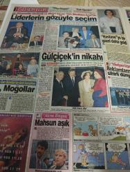 SABAH MELODİ GAZETESİ VE SABAH TELERAMA GAZETESİ KADINLARA ÖZEL GAZETESİ - 31 Mart 1994 -Karikatürler-Walt Disney/Boncuk-Mort Walker-Dick Browne/Bizim Aile-Tom Armstrong/Marvin-Graham Allen-John Dodd/Kral Kedi-Süleyman Turan/Dön Artık-Astroloji-Bülent Kısa-Klinik-Meltem Pusat-Telerama Programı-Sabah Filmleri-Öğlen Filmleri-Akşam Filmleri-Erdoğan Sevgin-ismi lazım değil-levent kırca-oya başar-sonsuz sevginin-nur sürer-vedat demir-gülelim ağlanacak halimize-nazlı ılıcak- Hüsamettin cindoruk-mesut yılmaz-eroin mafyası-aykut oray-orhan uzun-liderlerin gözüyle seçim-plastik cerrahların en güzeli-şebnem akyüz-ali öztürk-müge arda- Tülay Günay oğur-Asım Can gündüz-moğollar-mahsun kırmızıgül-emel tümer-efkan efekan-şevket uğurluer-volkan hür-çetin Alp seçildi cilt neden kurur-sağlık masalları-batman-acı hatıralar-hemen sayın-sadri alışık-türkan şoray-ekrem bora-tanju korel-laneti hapishane-evlilik çıkmazı-kırk yalan memiş-güneş ülkesi-söz meclisten içeri-mega turnike-hukuk dosyası