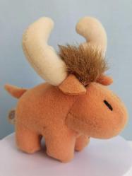 Hayvan Dostları Moose Geyik Peluş Hayvan Figürü 1997 McDonalds Oyuncak