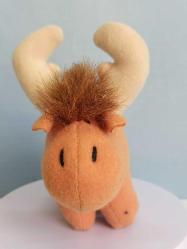 Hayvan Dostları Moose Geyik Peluş Hayvan Figürü 1997 McDonalds Oyuncak