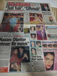 SABAH MELODİ GAZETESİ VE SABAH TELERAMA GAZETESİ KADINLARA ÖZEL GAZETESİ - 19 Ekim 1994 -Karikatürler-Walt Disney/Boncuk-Mort Walker-Dick Browne/Bizim Aile-Tom Armstrong/Marvin-Graham Allen-John Dodd/Kral Kedi-Süleyman Turan/Dön Artık-Astroloji-Bülent Kısa-Klinik-Meltem Pusat-Telerama Programı-Sabah Filmleri-Öğlen Filmleri-Akşam Filmleri-Erdoğan Sevgin-çiftetelli-belkıs akkale-kadınlar matinesi-bülent ersoy-yıldızlar geçidi-samim değer-savaş karakaş-mahsun kırmızıgül-demet sağıroğlu-yonca evcimik-ayşe emine-sibel barış-of aman nalan-Cenk koray-duygu asena-mehmet Ali erbil-erdal özyağcılar-bizimkiler-şehnaz tango-ali öztürk-ibret manzaraları-cem kurtoğlu-sıcağı sıcağına-Billur Kalkavan yeşilçam'da-yalan rüzgarı-türk sanat müziği-inci çayırlı-ela altın-nejat uygur-mevsim sonbahar-bedri Rahmi eyüboğlu-ulvi kırımlı-küçük konser-ceza eğitici midir-dudaklar parlasın-lambada-teneke adamlar-kan dövüşü-kadir inanır-ölüm meydanı-ahu tuğba-meriç erkan-sevgili sekreterim-kör talih-derdini söyle