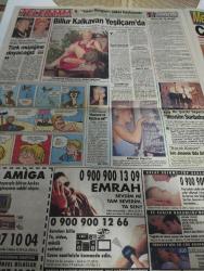 SABAH MELODİ GAZETESİ VE SABAH TELERAMA GAZETESİ KADINLARA ÖZEL GAZETESİ - 19 Ekim 1994 -Karikatürler-Walt Disney/Boncuk-Mort Walker-Dick Browne/Bizim Aile-Tom Armstrong/Marvin-Graham Allen-John Dodd/Kral Kedi-Süleyman Turan/Dön Artık-Astroloji-Bülent Kısa-Klinik-Meltem Pusat-Telerama Programı-Sabah Filmleri-Öğlen Filmleri-Akşam Filmleri-Erdoğan Sevgin-çiftetelli-belkıs akkale-kadınlar matinesi-bülent ersoy-yıldızlar geçidi-samim değer-savaş karakaş-mahsun kırmızıgül-demet sağıroğlu-yonca evcimik-ayşe emine-sibel barış-of aman nalan-Cenk koray-duygu asena-mehmet Ali erbil-erdal özyağcılar-bizimkiler-şehnaz tango-ali öztürk-ibret manzaraları-cem kurtoğlu-sıcağı sıcağına-Billur Kalkavan yeşilçam'da-yalan rüzgarı-türk sanat müziği-inci çayırlı-ela altın-nejat uygur-mevsim sonbahar-bedri Rahmi eyüboğlu-ulvi kırımlı-küçük konser-ceza eğitici midir-dudaklar parlasın-lambada-teneke adamlar-kan dövüşü-kadir inanır-ölüm meydanı-ahu tuğba-meriç erkan-sevgili sekreterim-kör talih-derdini söyle