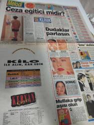 SABAH MELODİ GAZETESİ VE SABAH TELERAMA GAZETESİ KADINLARA ÖZEL GAZETESİ - 19 Ekim 1994 -Karikatürler-Walt Disney/Boncuk-Mort Walker-Dick Browne/Bizim Aile-Tom Armstrong/Marvin-Graham Allen-John Dodd/Kral Kedi-Süleyman Turan/Dön Artık-Astroloji-Bülent Kısa-Klinik-Meltem Pusat-Telerama Programı-Sabah Filmleri-Öğlen Filmleri-Akşam Filmleri-Erdoğan Sevgin-çiftetelli-belkıs akkale-kadınlar matinesi-bülent ersoy-yıldızlar geçidi-samim değer-savaş karakaş-mahsun kırmızıgül-demet sağıroğlu-yonca evcimik-ayşe emine-sibel barış-of aman nalan-Cenk koray-duygu asena-mehmet Ali erbil-erdal özyağcılar-bizimkiler-şehnaz tango-ali öztürk-ibret manzaraları-cem kurtoğlu-sıcağı sıcağına-Billur Kalkavan yeşilçam'da-yalan rüzgarı-türk sanat müziği-inci çayırlı-ela altın-nejat uygur-mevsim sonbahar-bedri Rahmi eyüboğlu-ulvi kırımlı-küçük konser-ceza eğitici midir-dudaklar parlasın-lambada-teneke adamlar-kan dövüşü-kadir inanır-ölüm meydanı-ahu tuğba-meriç erkan-sevgili sekreterim-kör talih-derdini söyle