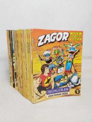 Aylık Çizgi roman Dergisi - ZAGOR - Sayı: 1'den 32 'ye kadar tam set