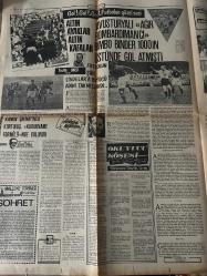 TERCÜMAN GAZETESİ İNCİ SPOR İLAVESİ - 12 NİSAN 1973- ünlü kaleci beara-Beşiktaş-Necmi Tanyolaç-Güven Taner-Fenerbahçe-Cemal kamacı-İtalya-Orhan Tevfik Ünsi -Taylan Uygur-Öcal Uluç-Fenerbahçe Manchester City maçı-Ordu-Eskişehir Demirspor-Turgay uykusuzuz-Bursaspor-Hüseyin kuşku-yağız spor okulu-voleybol-Maltepe gençlik ve ümidi-aydın iregen -Kemal Belgin-Muharrem atik-Tahran Dünya Şampiyonası-İstanbul Dünya Şampiyonası-güreş-Server Şengül