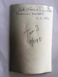 SANAT GÜNEŞİMİZ ZEKİ MÜREN'İN ORİJİNAL 3'LÜ FOTOĞRAF SETİ, - 18 x 12 cm EBADINDA 3 ADET FOTOĞRAF - ZEKİ MÜREN'İN BODRUM'DAKİ 2. KONSERİNDEN 3 FARKLI KARE, 10 EYLÜL 1984