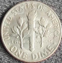 AMERİKA 1 Dime, 1967 ÇÇT (Franklin D. Roosevelt)