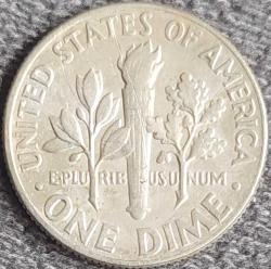 AMERİKA 1 Dime, 1965 ÇÇT (Franklin D. Roosevelt)
