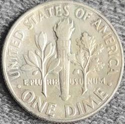 AMERİKA 1 Dime, 1965 ÇÇT (Franklin D. Roosevelt)