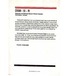Dsm-III - R (Amerikan Psikiyatri Birliği)