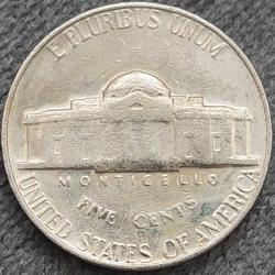 AMERİKA 5 Cent (Jefferson), 1964 ÇÇT+