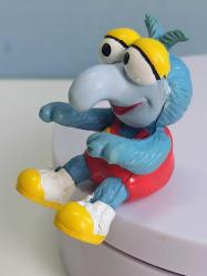 Vintage 1986 Muppet Babies Bebek Gonzo Figür